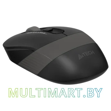 Мышь A4Tech Fstyler FG10S (черный/серый) картинка 2